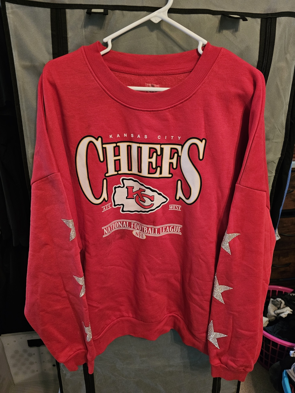Gameday Couture Chiefs Crewneck Sweatshirt SzL